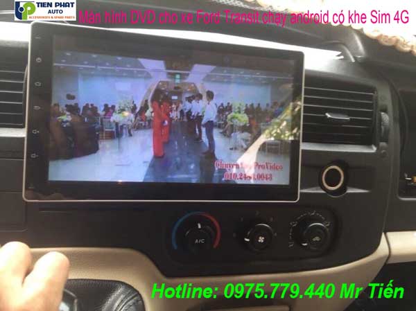 Màn Hình DVD Android Cho Ford Transit Tại Tp.HCM