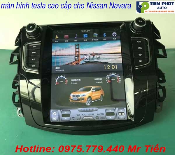 Màn Hình DVD Tesla Cho Nissan Navara Giắc Cắm Zin Theo Xe Tại Tp.HCM